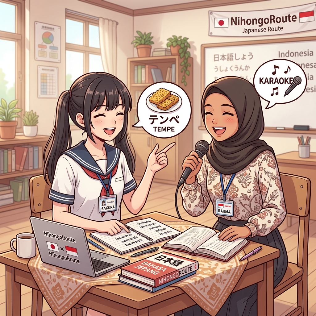 Kata Serapan Jepang dari Bahasa Indonesia (dan Sebaliknya)