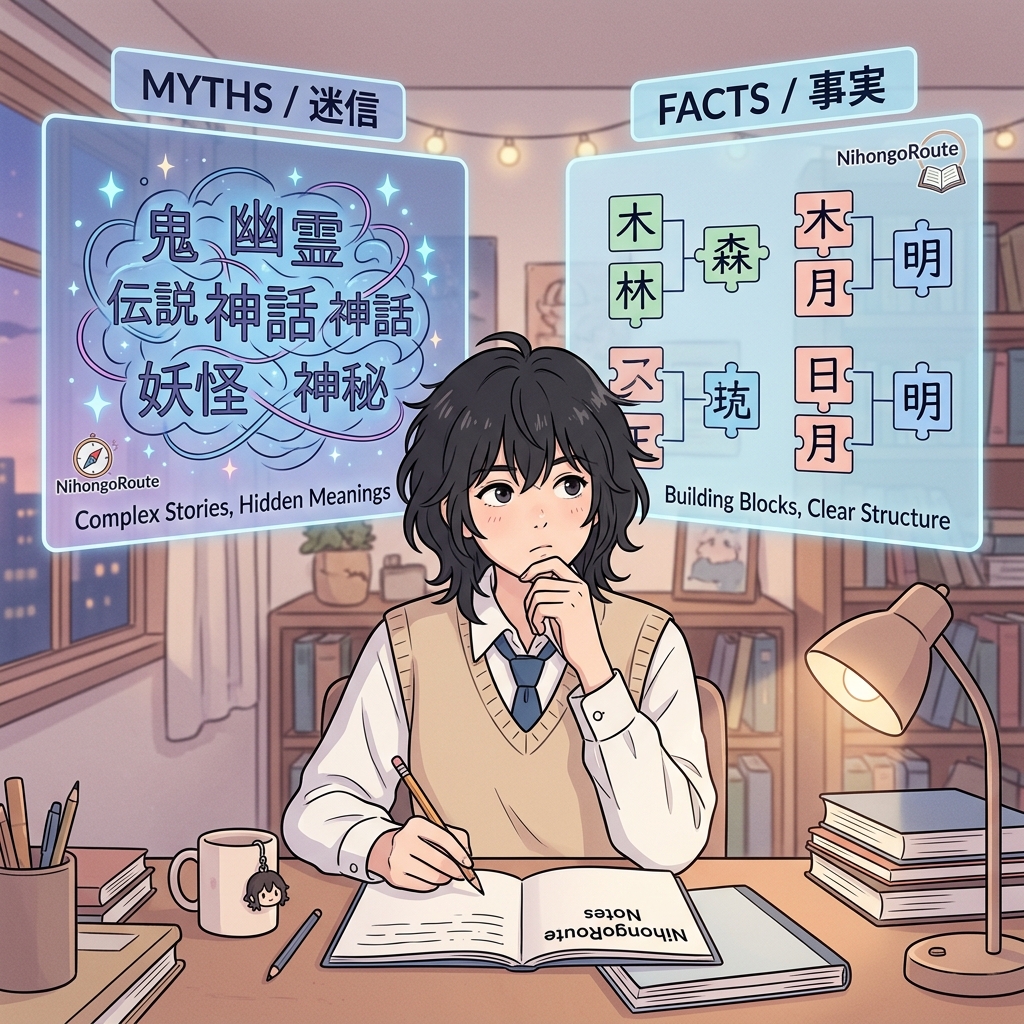 Mitos dan Fakta tentang Belajar Kanji