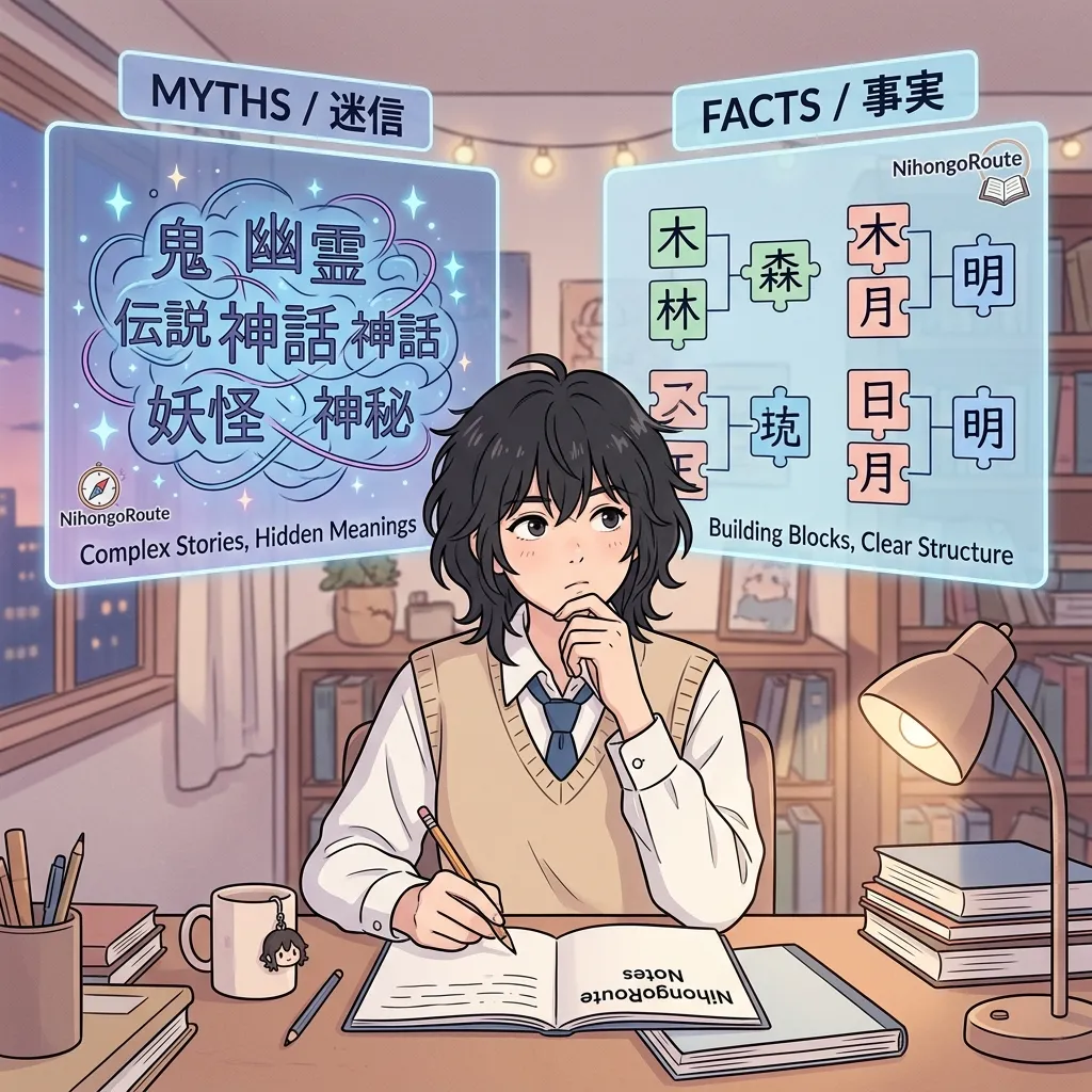 Mitos dan Fakta tentang Belajar Kanji