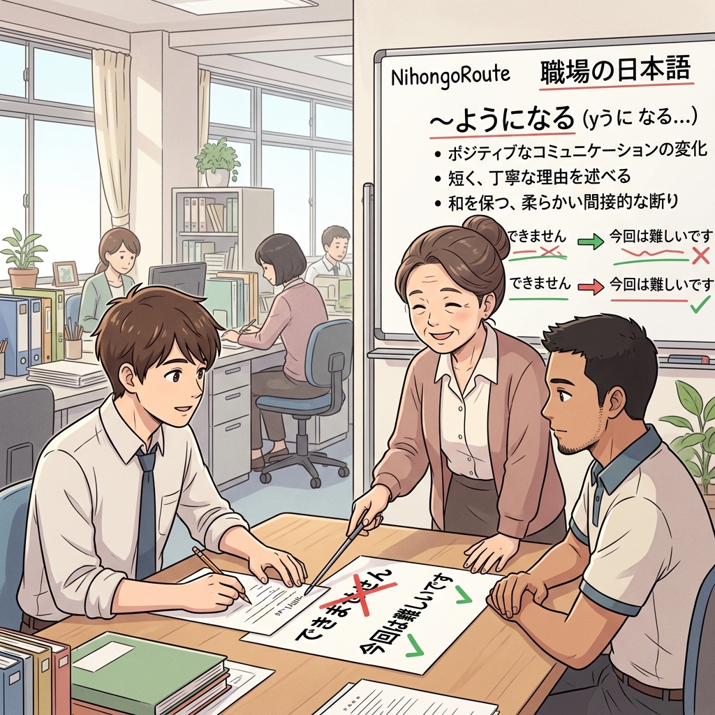 Bab 13: Perubahan: ~ようになる