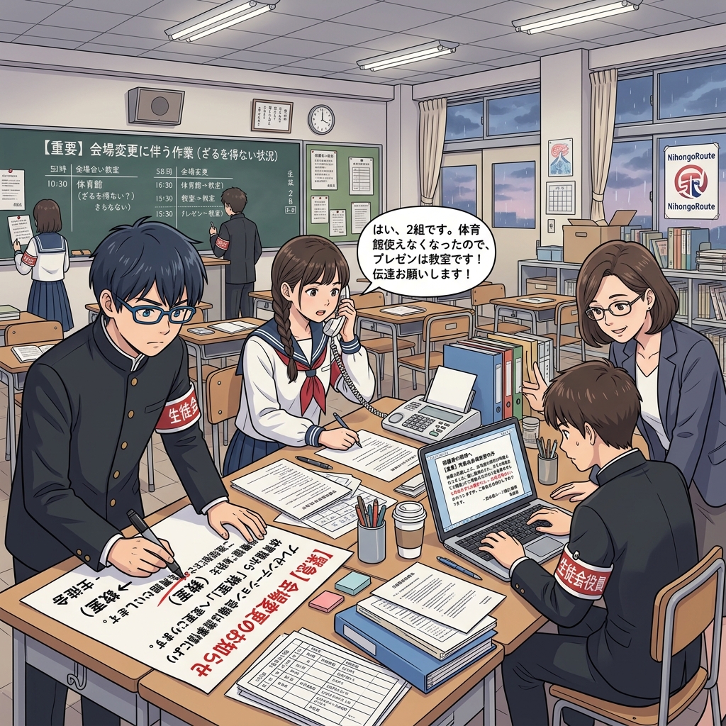 Bab 22: Keharusan: ~ざるを得ない