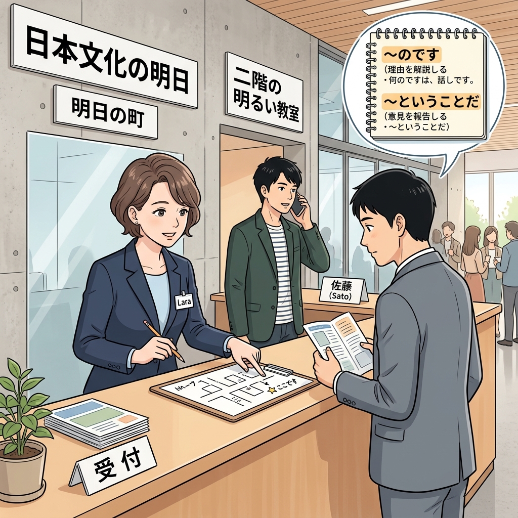 Bab 20: Penjelasan: ~のです, ~ということだ