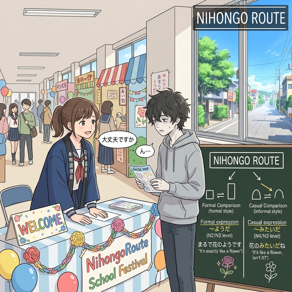 Bab 25: Perumpamaan: ~ようだ, ~みたいだ