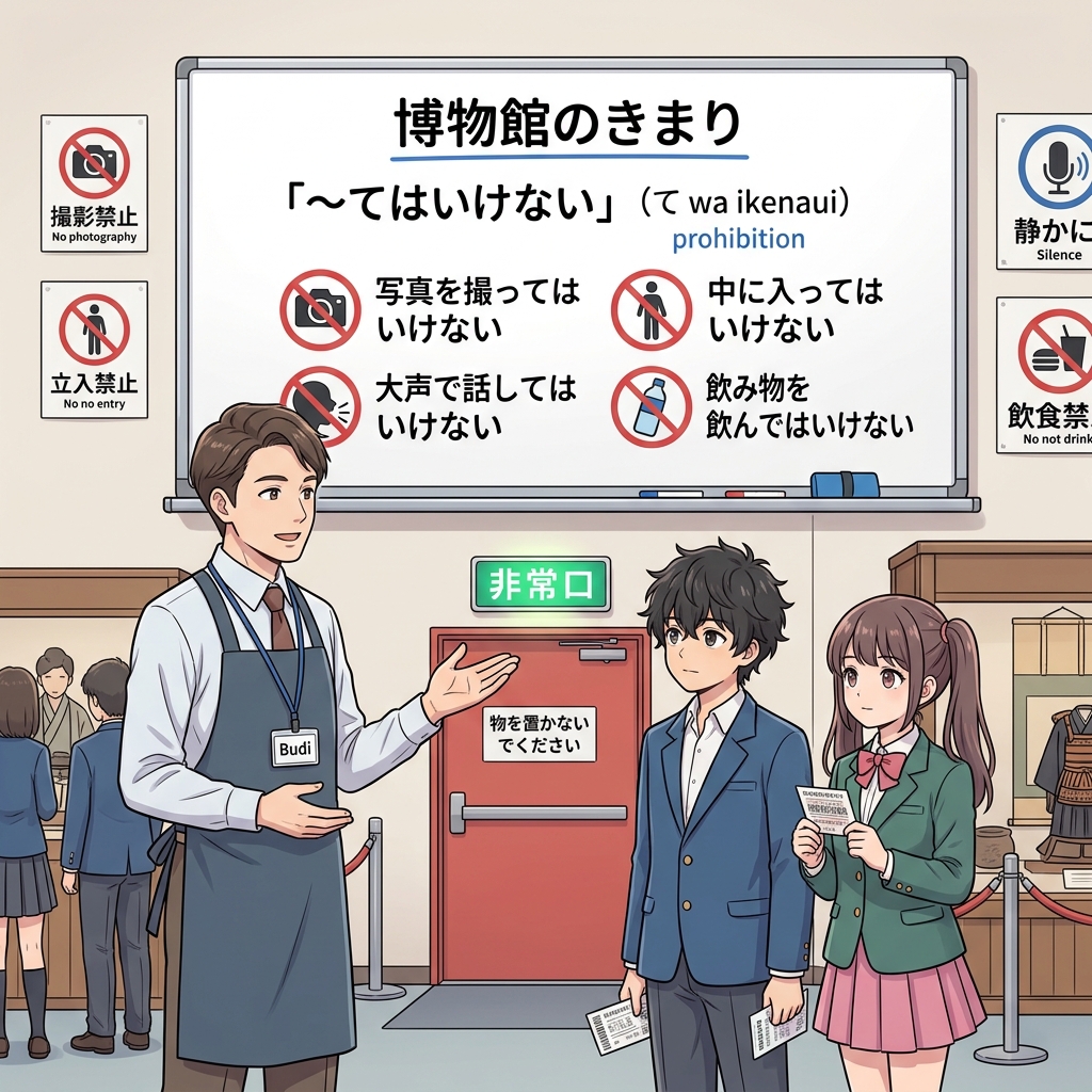 Bab 4: Aturan & Larangan: ~てはいけない