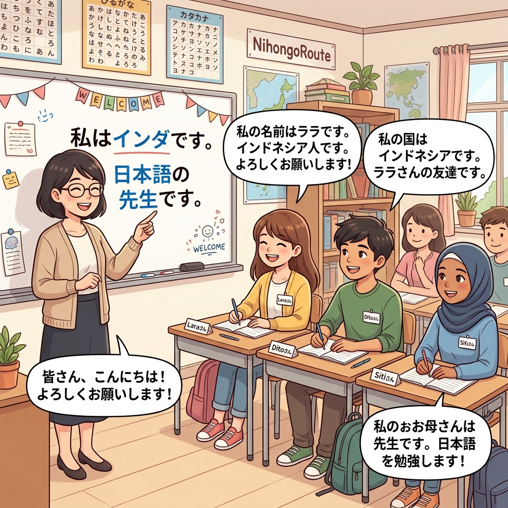 Bab 1: Perkenalan Diri: ~です, ~の