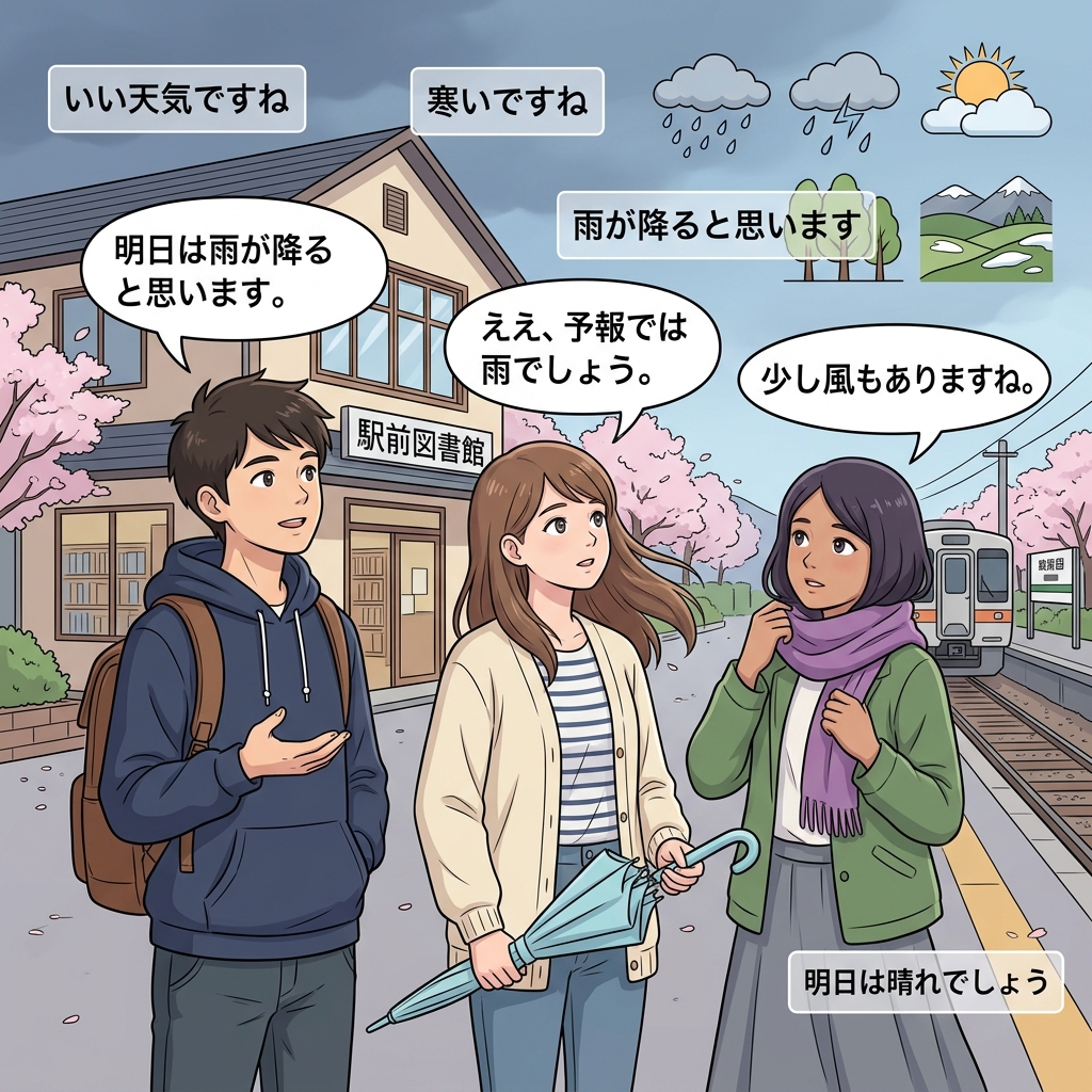 Bab 15: Cuaca & Musim: ~でしょう