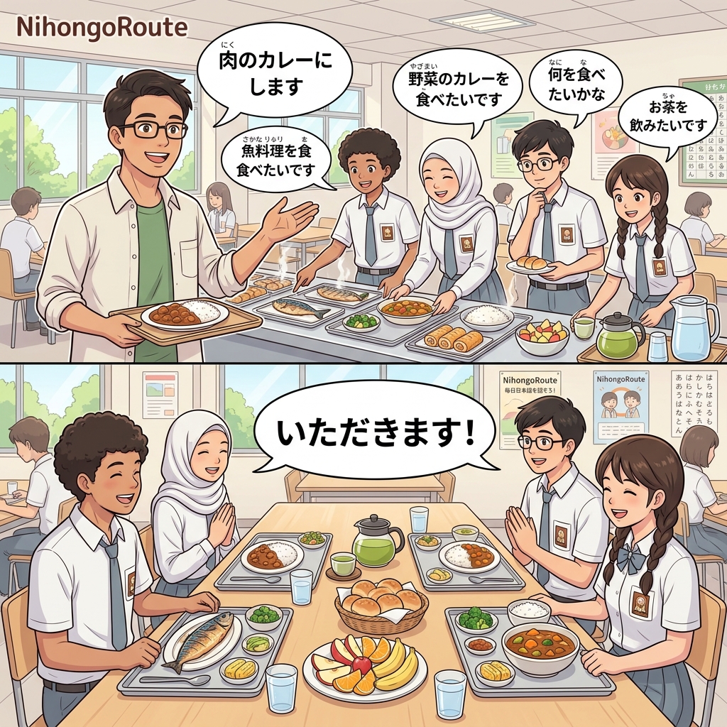 Bab 20: Makanan & Minuman: ~たい